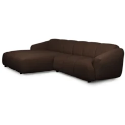 Hoekbank Bollo divan links lake brown