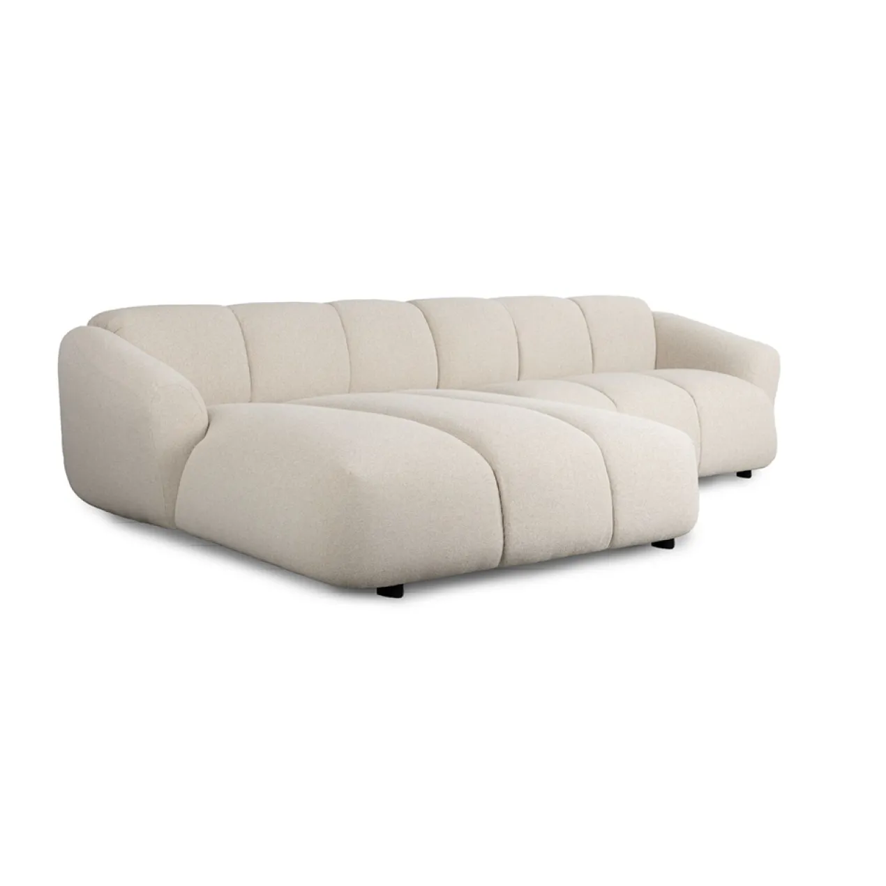 Hoekbank Bollo divan links lake beige