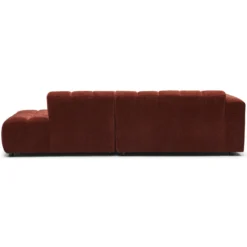 Hoekbank Dolce S home burgundy links