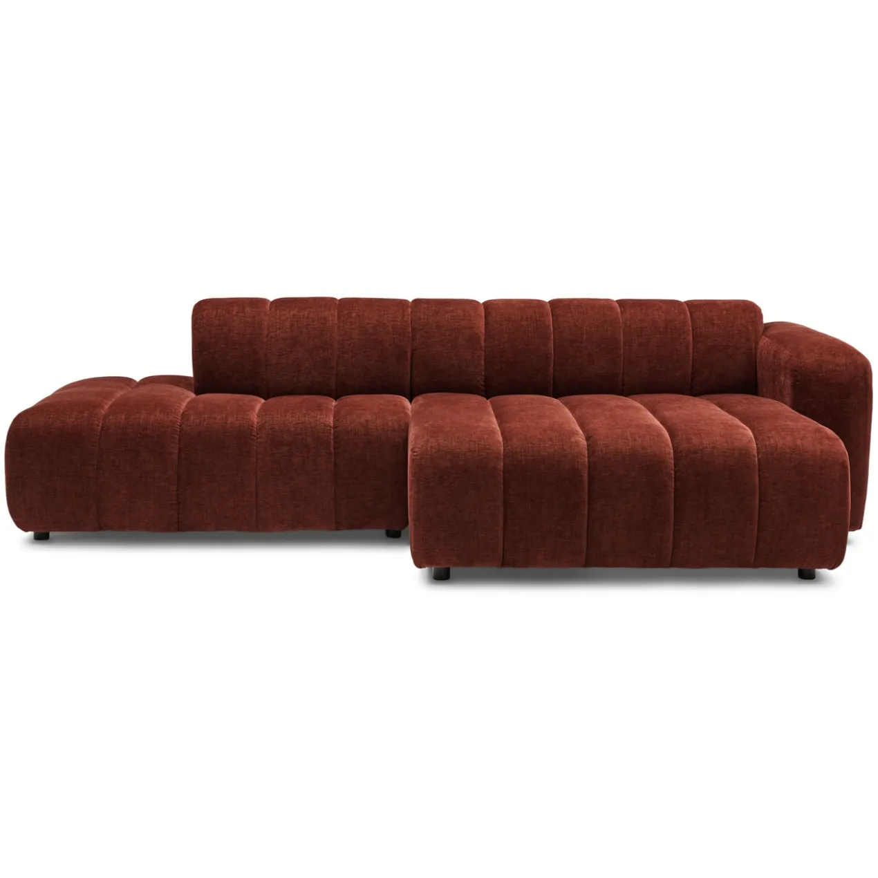 Hoekbank Dolce S home burgundy rechts