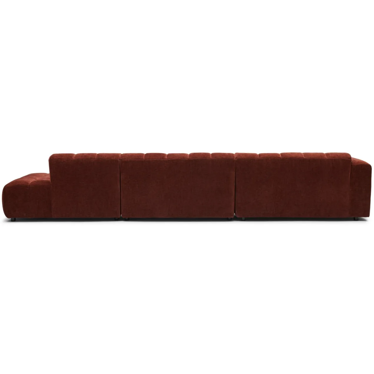 Hoekbank Dolce XL home burgundy links