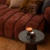 Hoekbank Dolce XL home burgundy rechts