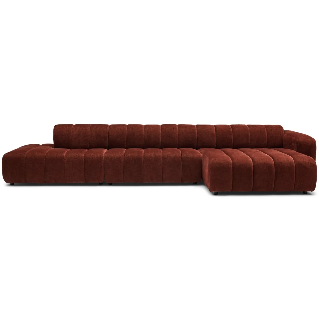 Hoekbank Dolce XL home burgundy rechts