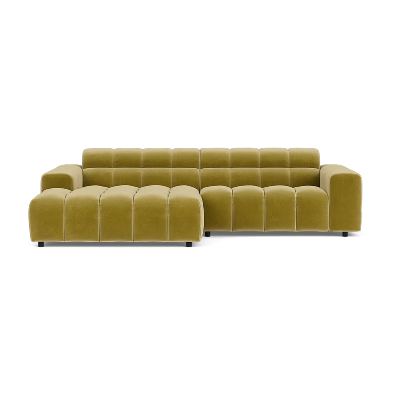 Hoekbank Dot divan links royal pistachio