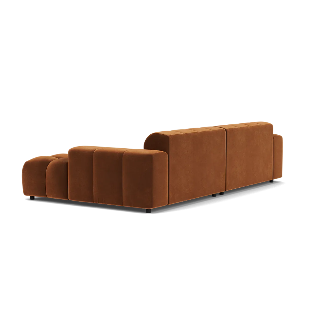 Hoekbank Dot divan rechts royal wood