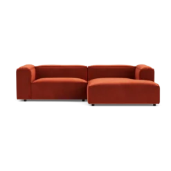 Hoekbank Dunbar divan rechts royal Saffron