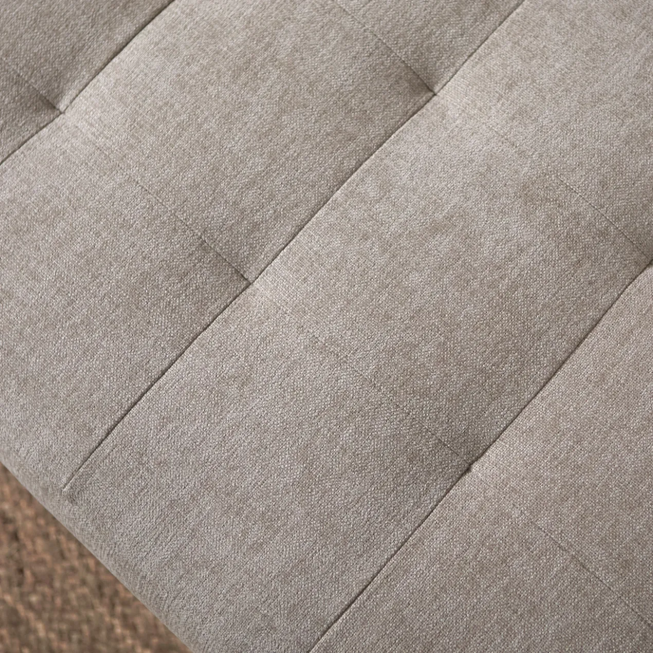Hoekbank Evora beige chaise longue rechts