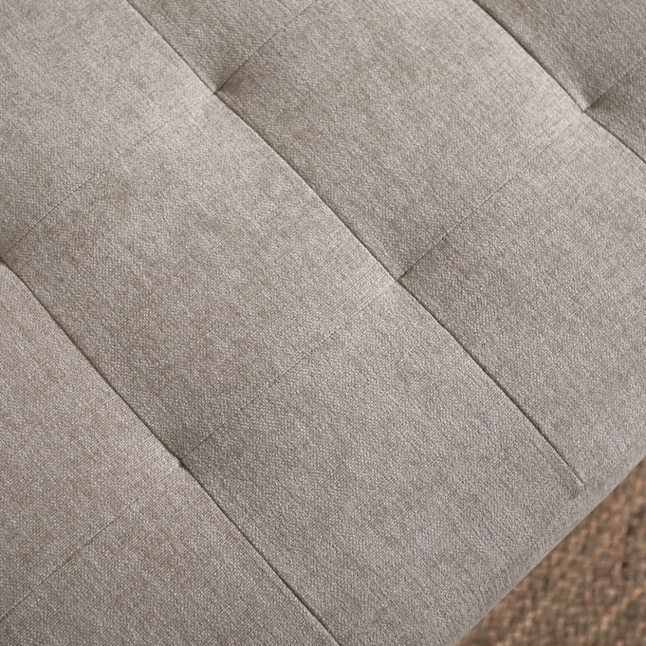 Hoekbank Evora beige chaise longue links