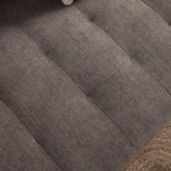 Hoekbank Evora taupe chaise longue links