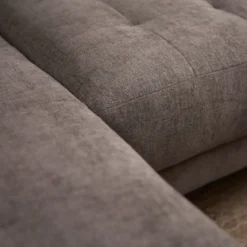 Hoekbank Evora taupe chaise longue links