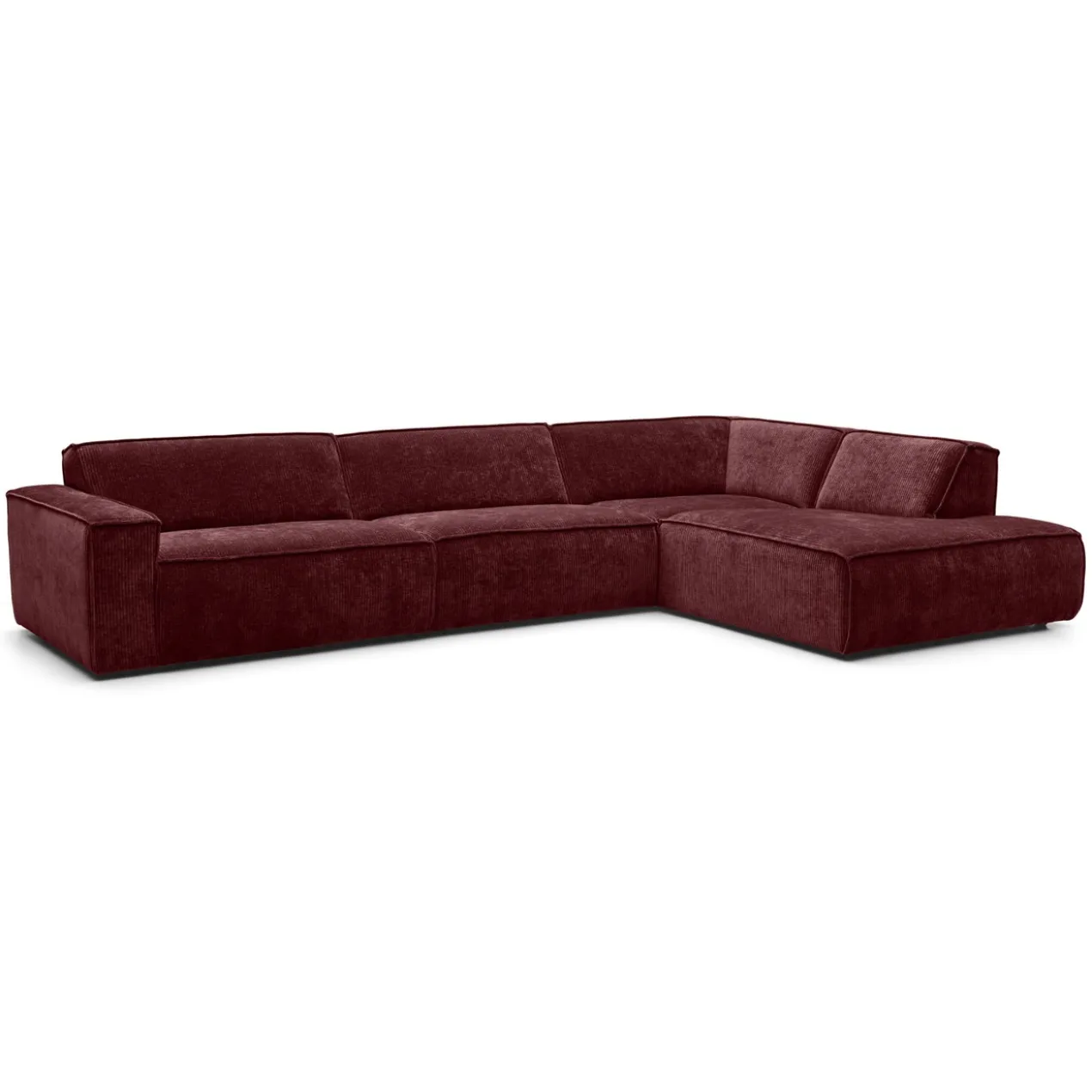 Hoekbank Floyd racer winered rechts
