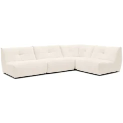 Hoekbank Flynn racer cream