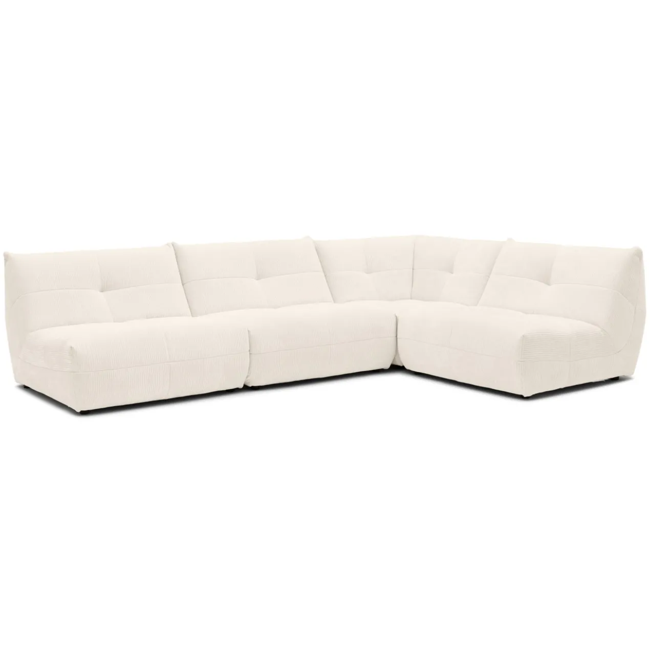Hoekbank Flynn racer cream