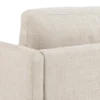 Hoekbank Jelle 2-zits - met verstelbare chaise longue Beige