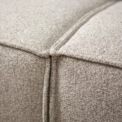Hoekbank Livento beige chaise longue rechts