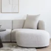 Hoekbank Mandy - rechts - 3,5-zits Beige