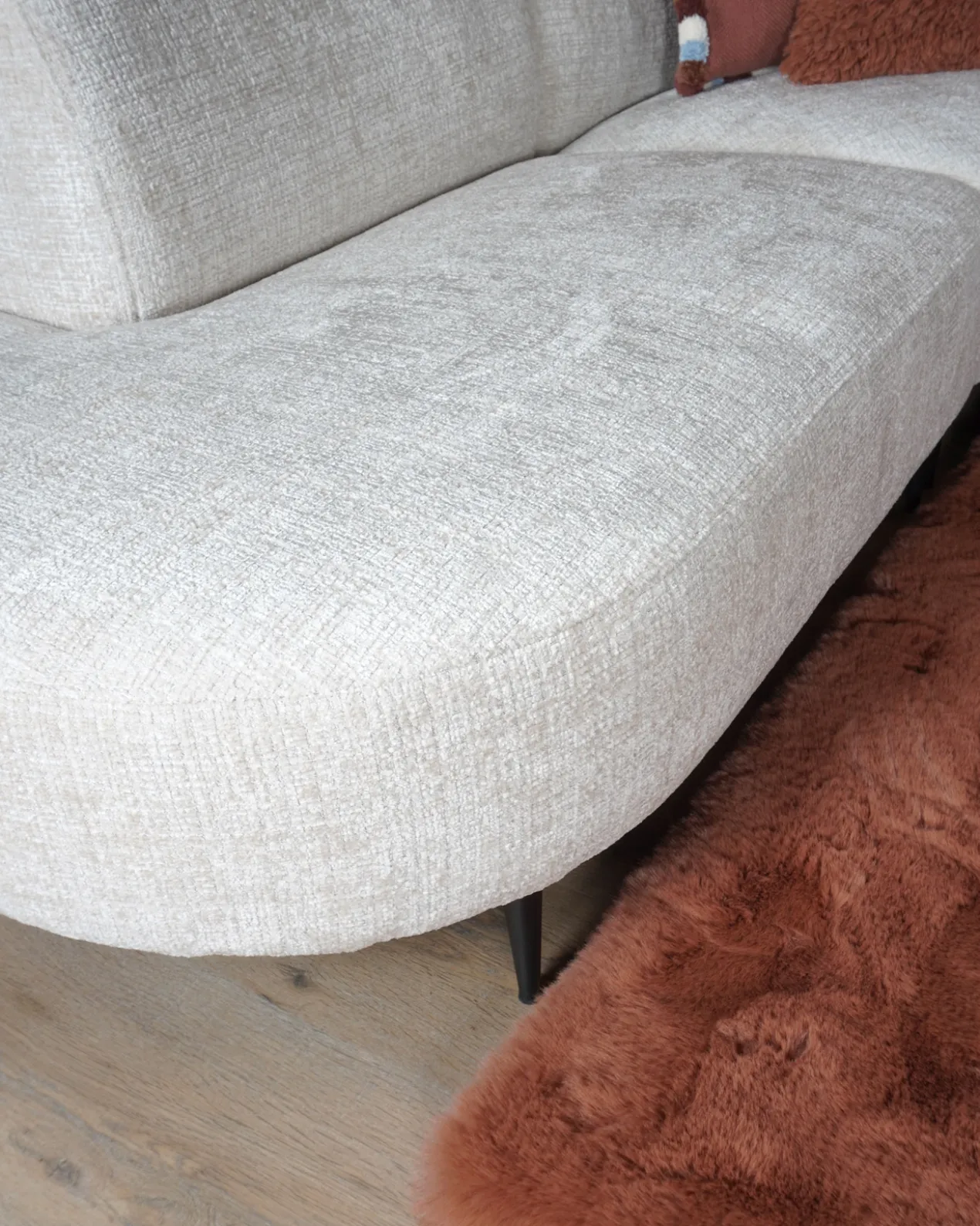 Hoekbank Mico cremona 02 naturel rechts
