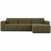 Hoekbank Nova Groen Chaise Longue rechts