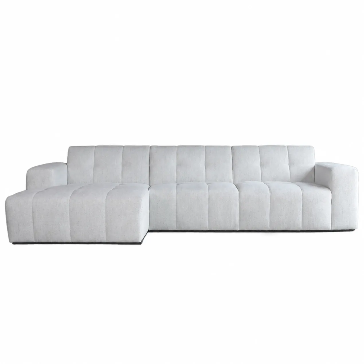 Hoekbank Nova off-white chaise longue links