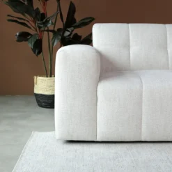 Hoekbank Nova off-white chaise longue rechts