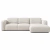 Hoekbank Riva Beige Chaise Longue Rechts