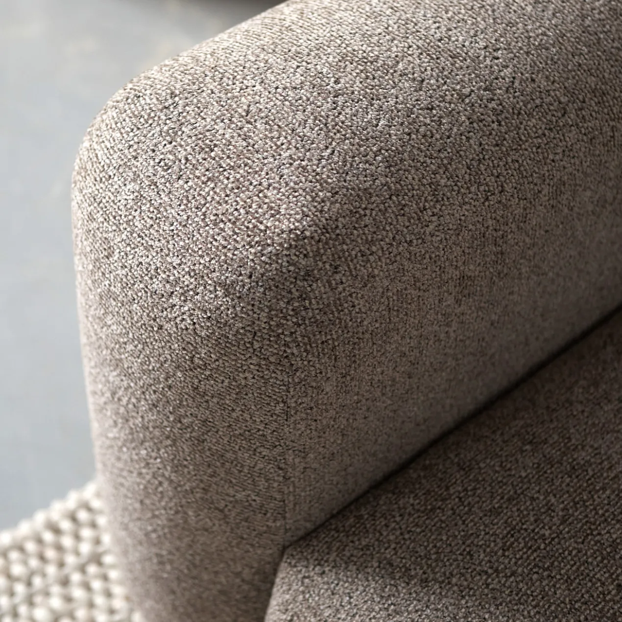 Hoekbank Riva Bruin Chaise Longue Rechts