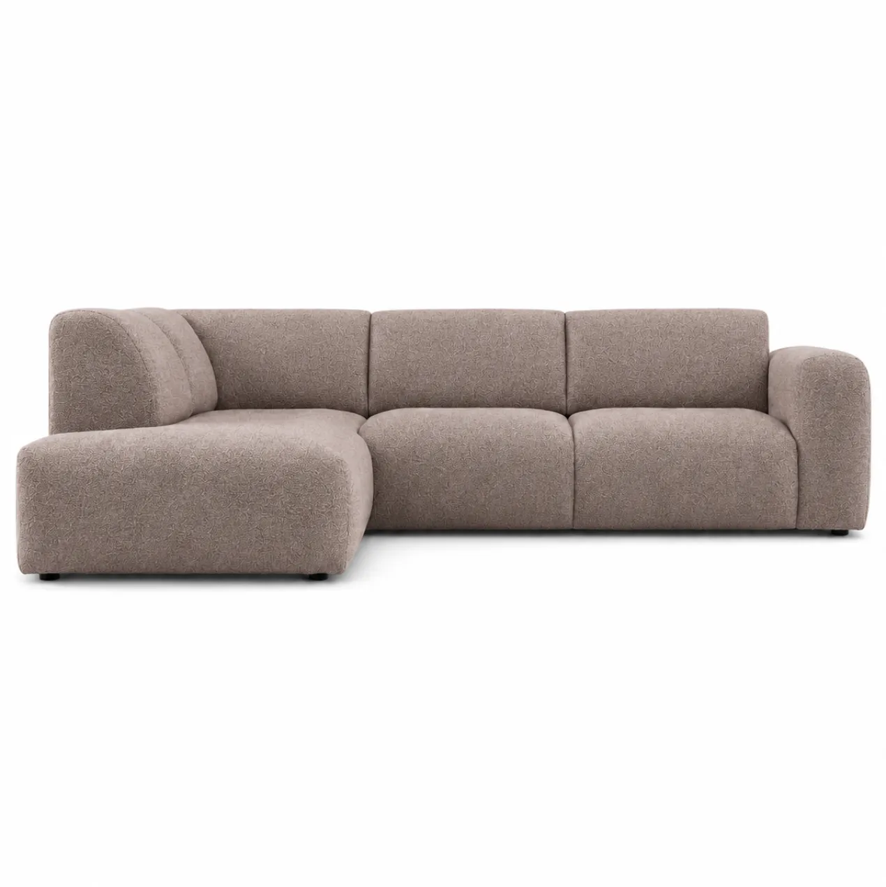 Hoekbank Riva Bruin Ottoman Links