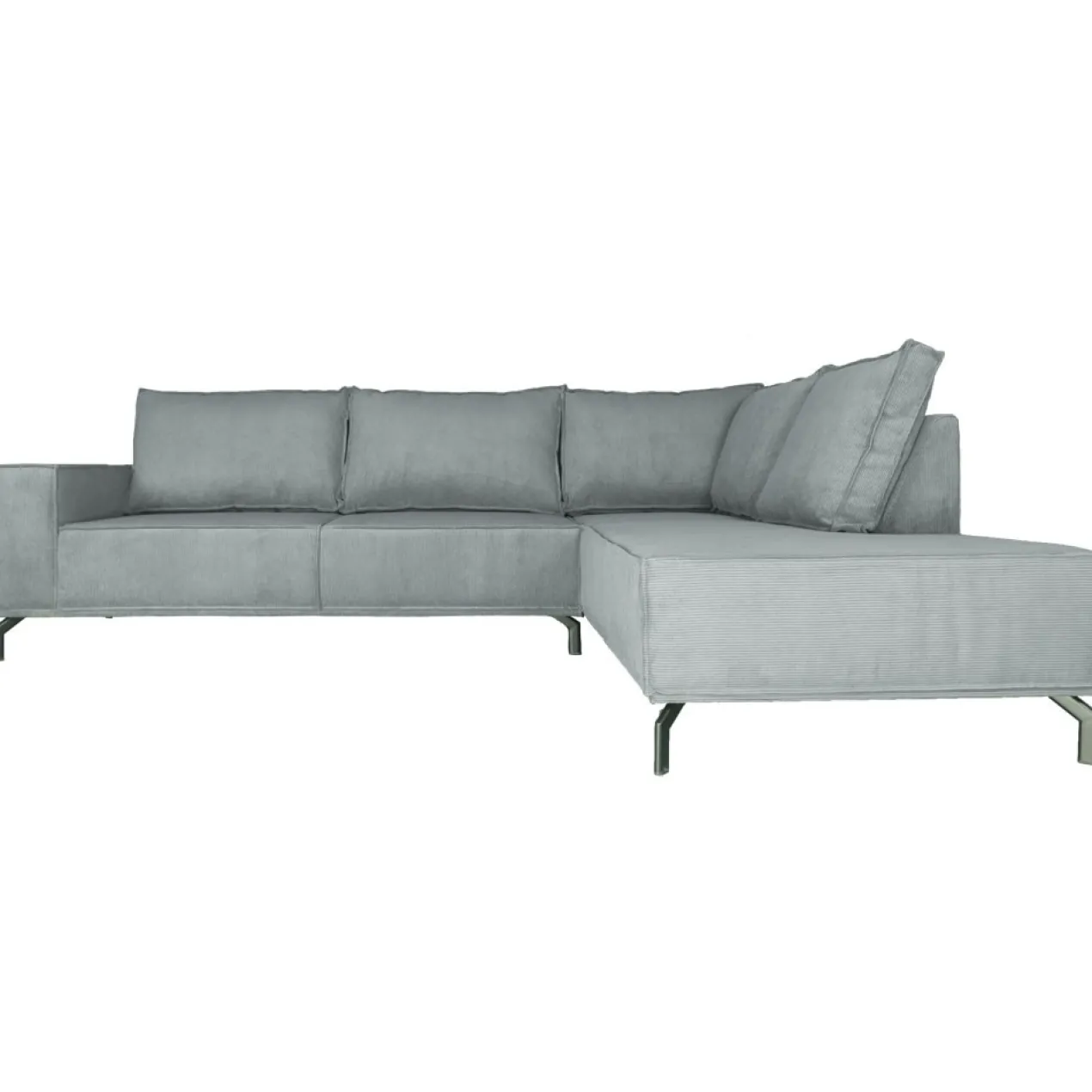 Hoekbank Ron 149 steel rechts