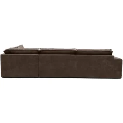 Hoekbank Segment rechts be cotton light brown