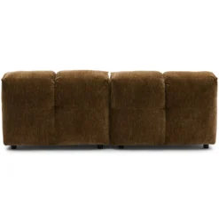 Hoekbank S Fender be straight brown zonder arm rechts