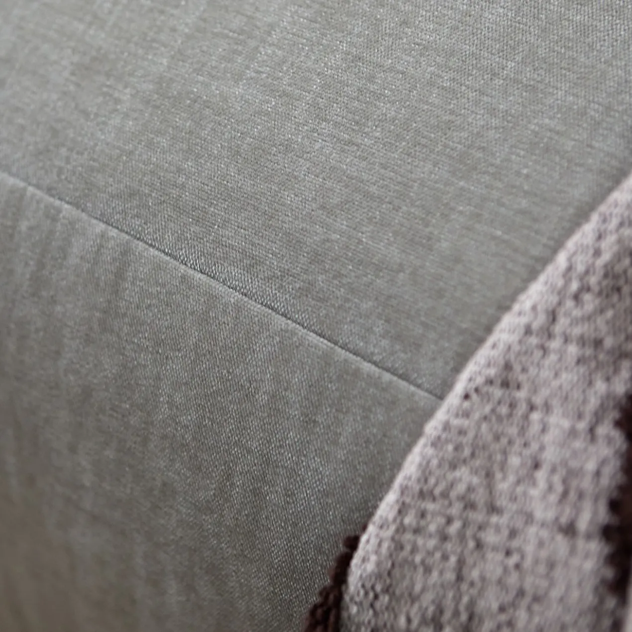 Hoekbank Silvano lichtgrijs chaise longue rechts