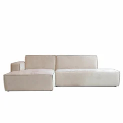 Hoekbank Sorello beige chaise longue links
