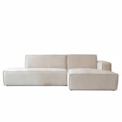 Hoekbank Sorello beige chaise longue rechts
