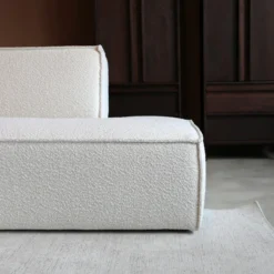 Hoekbank Sorello off-white chaise longue links