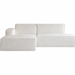 Hoekbank Sorello off-white chaise longue links