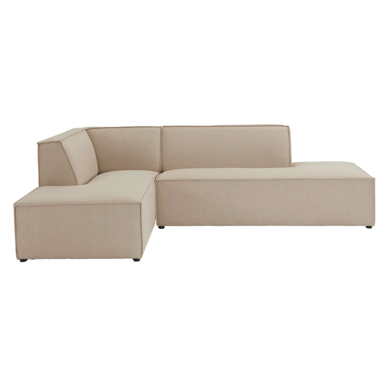 Hoekbank Stuart beige links