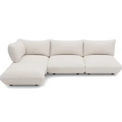 Hoekbank Sumo boucle recycled creme
