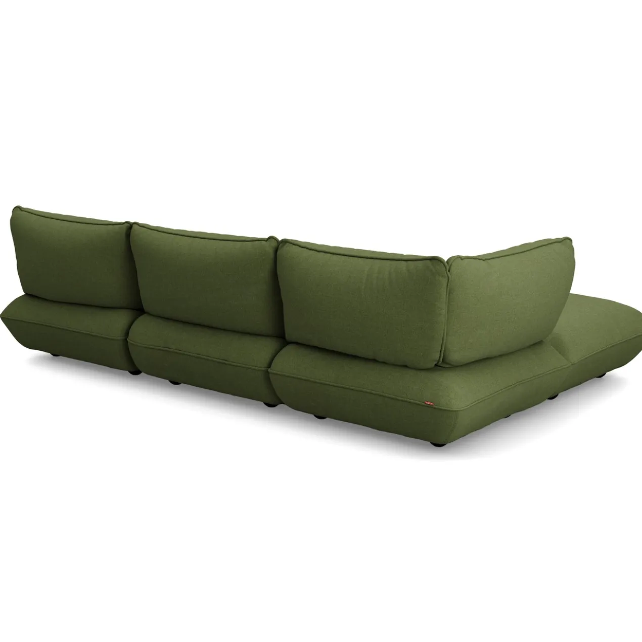 Hoekbank Sumo boucle recycled leaf green