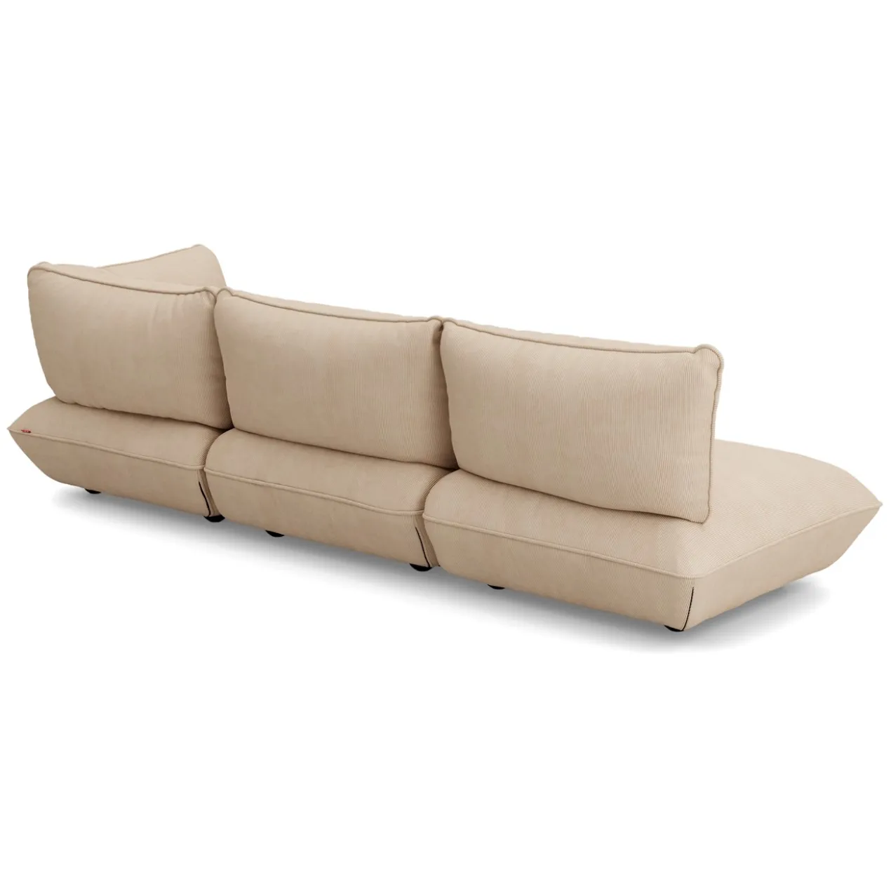 Hoekbank Sumo rechts cord recycled beige