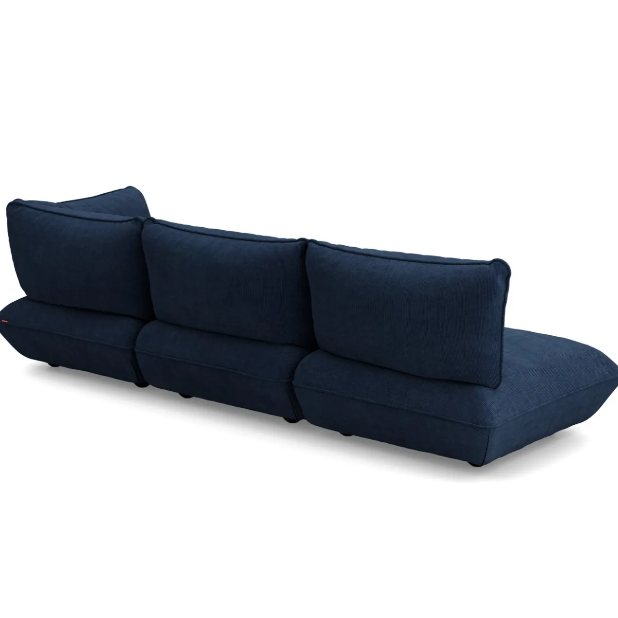 Hoekbank Sumo rechts cord recycled deep blue