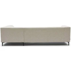 Hoekbank Zipp beige melange rechts