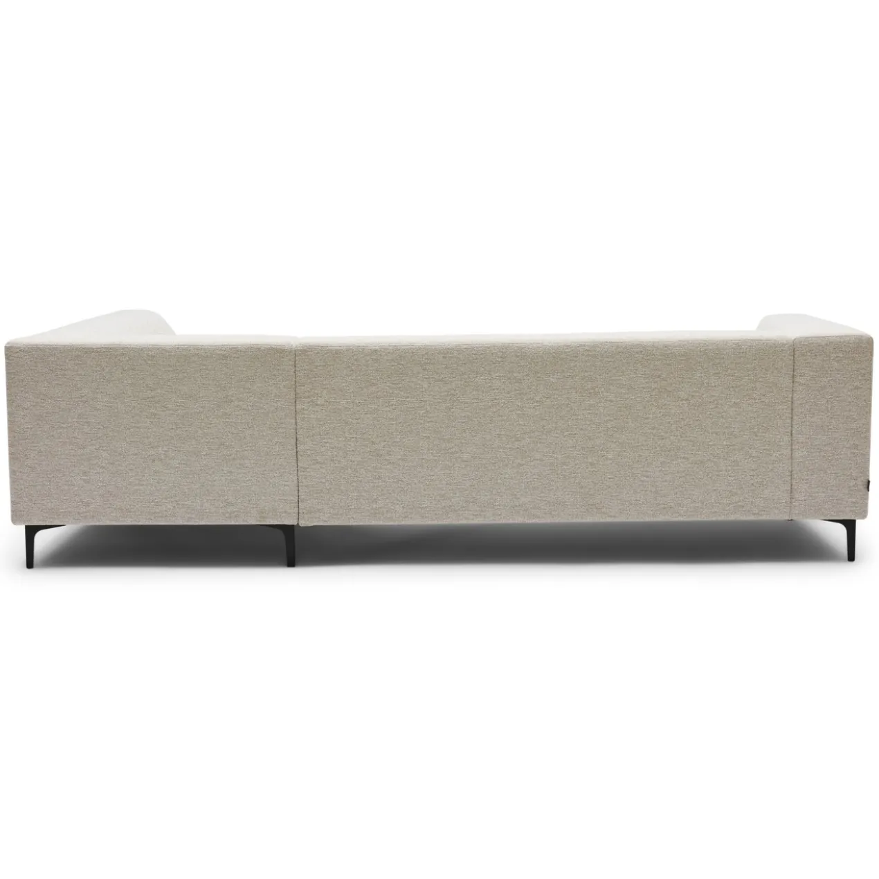 Hoekbank Zipp beige melange rechts