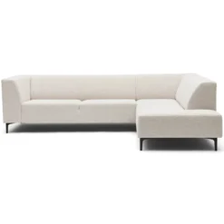 Hoekbank Zipp beige melange rechts
