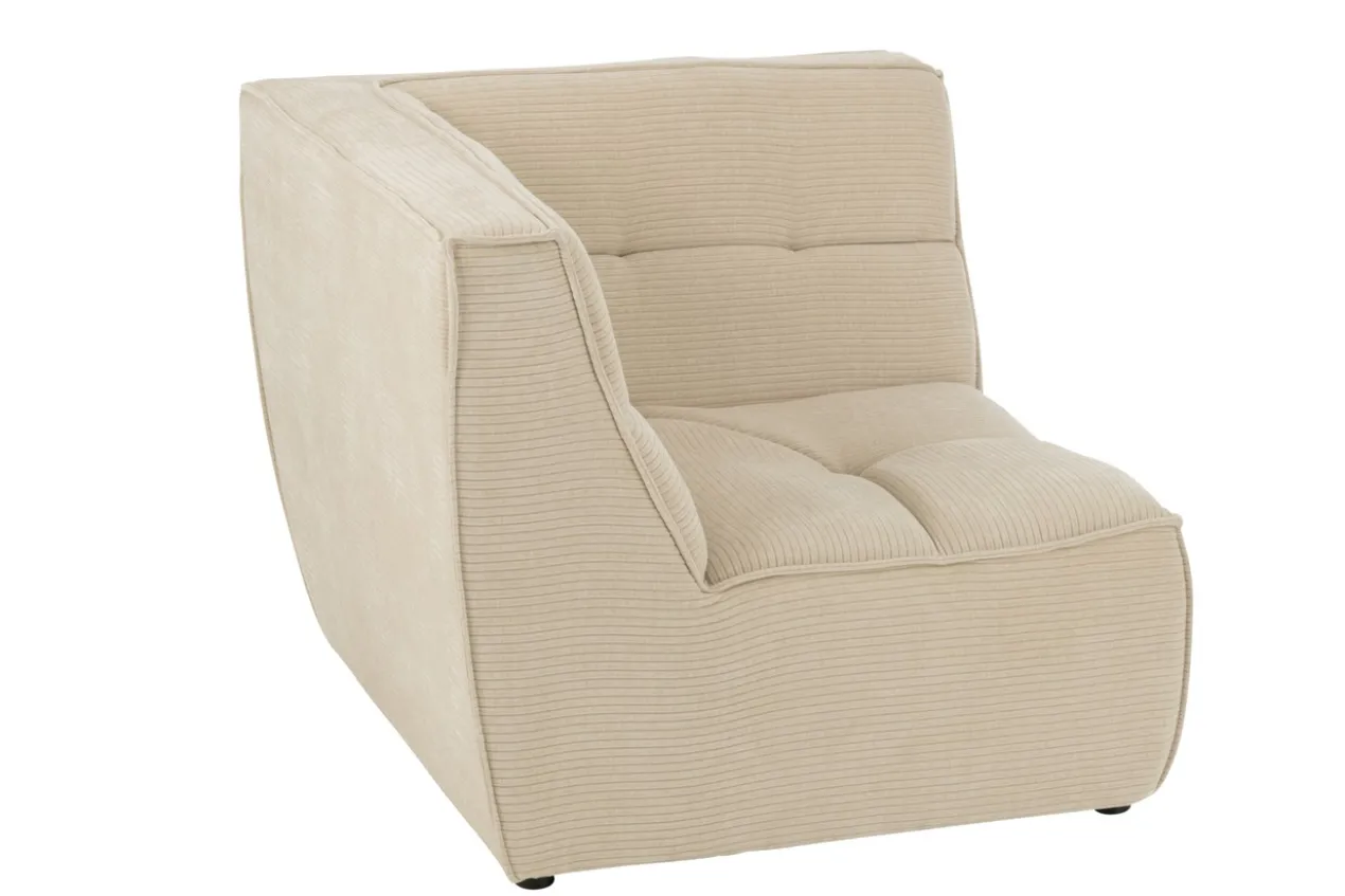 Hoekelement Grid Beige