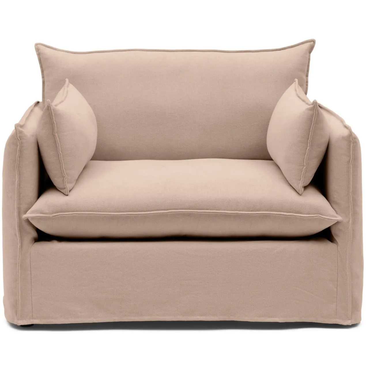 Hoes voor loveseat Mare shadow linen