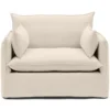 Hoes voor loveseat Mare shadow pearl