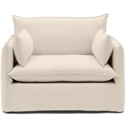 Hoes voor loveseat Mare shadow pearl
