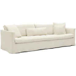 Hoes voor 4-zitsbank Sintra linen naturel