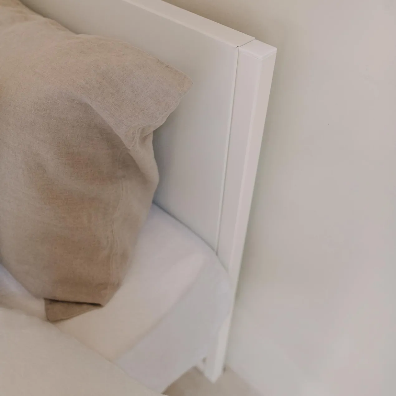Hoofdbord voor bedframe °01 80 cm | Wit