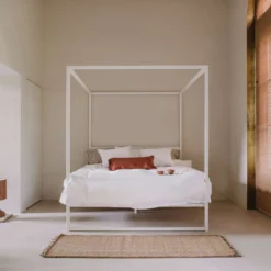 Hoofdbord voor bedframe °01 140 cm | Wit